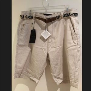 Men’s Zara khaki vacation shorts